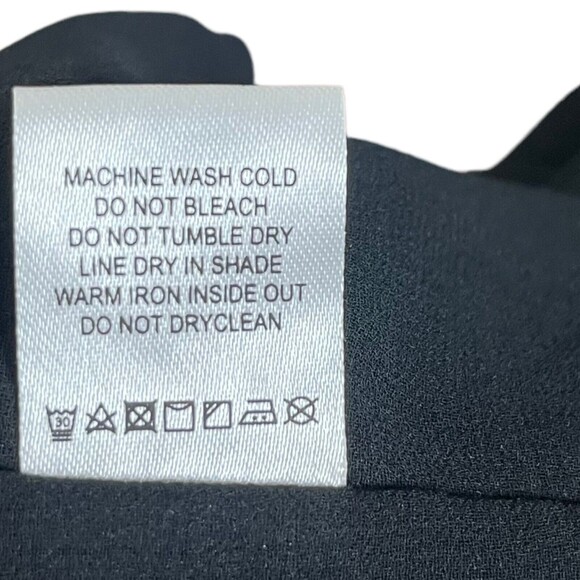 Lovers and Friends Dylane Mini Skirt Women’s Size XL Black Ruched Knot Detail - Picture 6 of 8